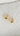 RUELLE Brushed 18K Gold Plated Earrings