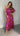 KYLA One Shoulder Maxi Dress - Pink