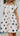JOHANNA Mini Dress - Beige Polka