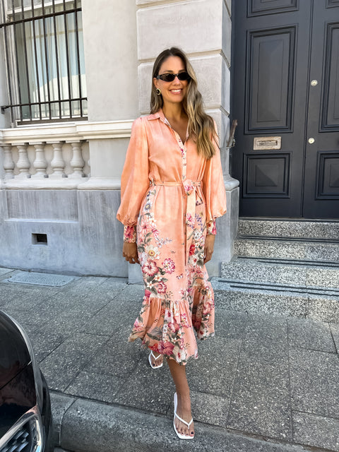 DYLAN Floral Midi Dress