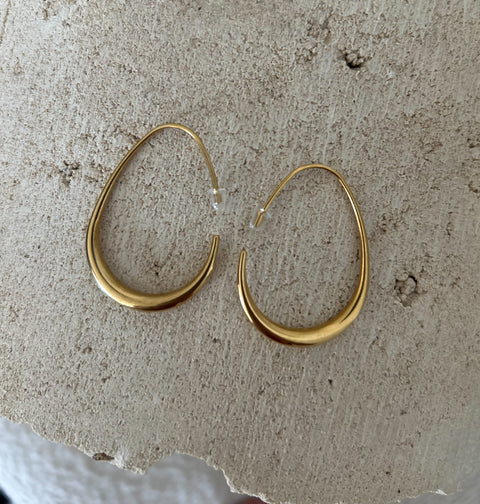 KALI Hoop Earrings - 18K Gold Plated