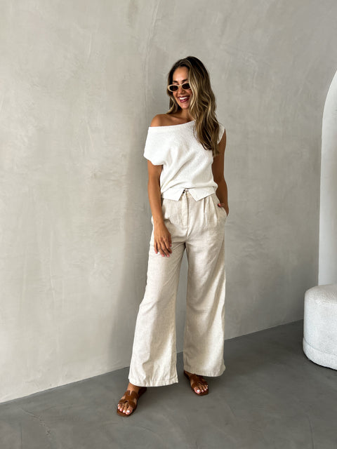AVERLEY Knit Top - Off White