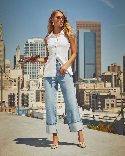 CHICAGO Super High Rise Straight Jeans