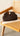 COVE Raffia Clutch - Chocolate