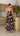 EVER Mesh Maxi Dress - Choc/White Polka - Out With Audrey