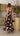 EVER Mesh Maxi Dress - Choc/White Polka - Out With Audrey