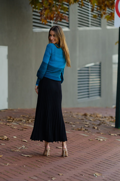 NIDA Knit Midi Skirt