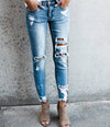 HOPE Distressed Denim Jeans (Pre-order)