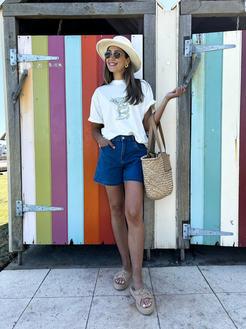 KITSON Denim Shorts