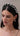 ISADORA Pearl Velvet Headband - Black