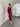 MAX Mesh Midi Dress - Red Bloom