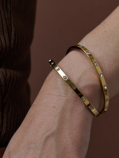 ELIO Gold Plated Bangle