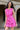 FABLE Jacquard Top - Fuchsia Pink