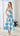 FRANKLIN Maxi Dress - White/Blue Floral