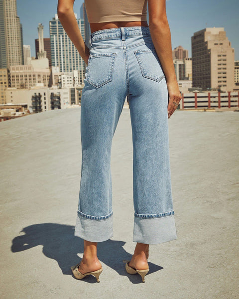 CHICAGO Super High Rise Straight Jeans