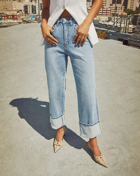 CHICAGO Super High Rise Straight Jeans