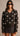 Alma Knit Jumper - Chocolate Polka
