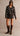 Alma Knit Jumper - Chocolate Polka