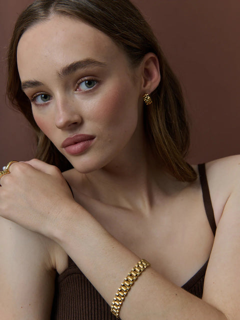 PRAHAN Link Bracelet - Gold