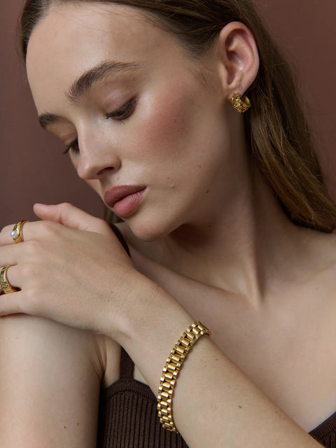 PRAHAN Link Bracelet - Gold