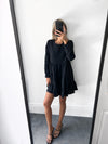 KELLY Tunic Dress - Black