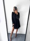 DANIELLE Black Tunic Dress