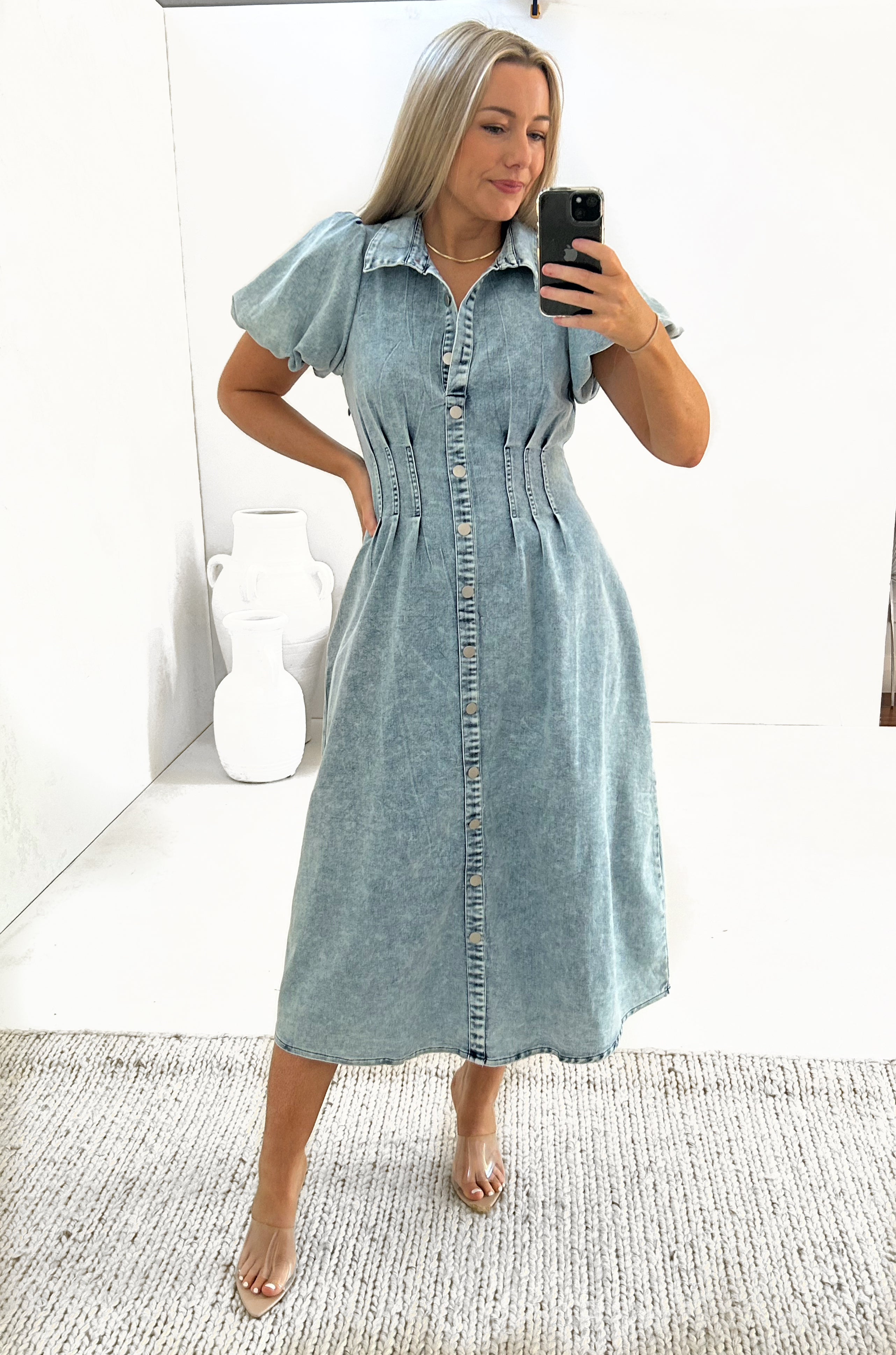 Denim dress australia discount